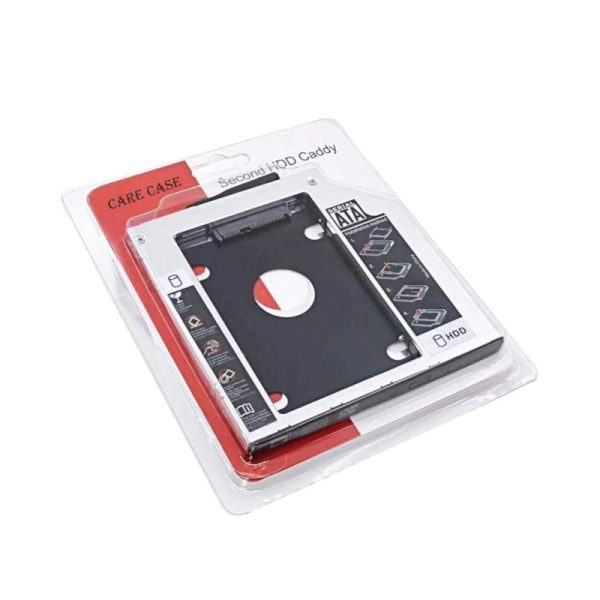 Universal HDD Caddy Slim SATA III Hard Drive Adapter For Laptop CD DVD Drive Bay