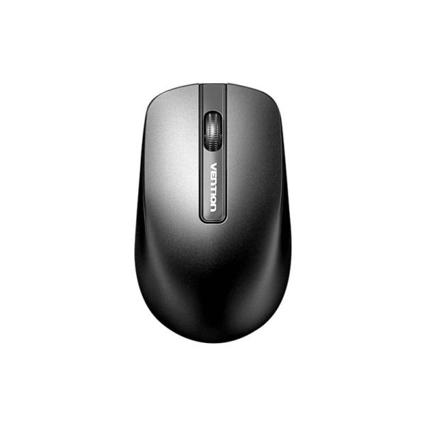 Vention 3-Button Wireless Computer Mouse with USB Receiver Black KTBB0