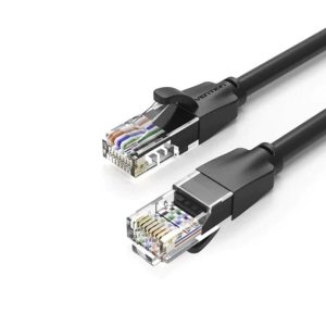 Vention Cat6 UTP Ethernet Patch Cable – 1M, Black