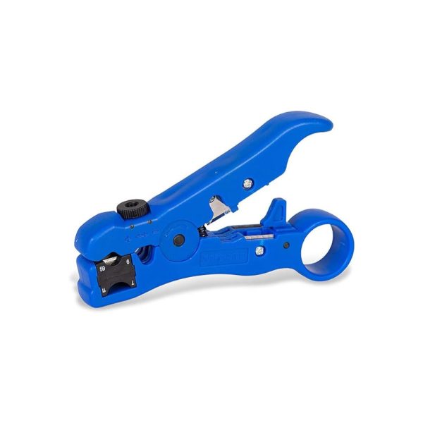 Vention Coaxial Cable Stripper Blue KEBLO