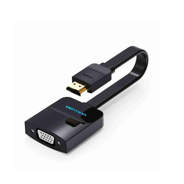 Vention Flat HDMI to VGA Converter 0.15M Black 74345