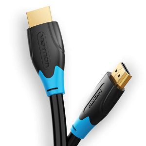 Vention Flat HDMI Cable 5M Black – High-Speed 4K Video & Audio Transmission