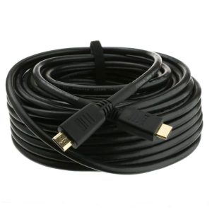 Vention HDMI Cable 30M – High-Speed Black Cable for Engineering & Professional Use