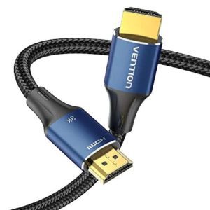 Vention HDMI Male-to-Male Cable 1.5M Blue – 4K High-Speed Aluminum Alloy