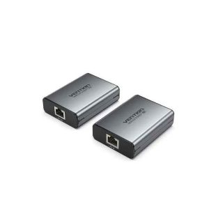 Vention HDMI Network Cable Extender 50M – Gray Aluminum Alloy High-Speed Extender (AKGHO)