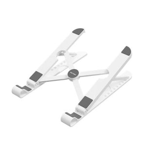 Vention Laptop Stand – Ergonomic Adjustable Holder (White)