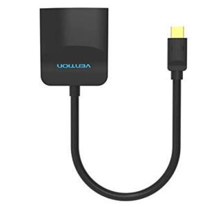 Vention Mini DisplayPort (Mini DP) to HDMI Converter 0.15M – Black Compact Adapter