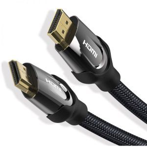 Vention Nylon Braided HDMI Cable 2M Black Metal Type VAA-B05-B200