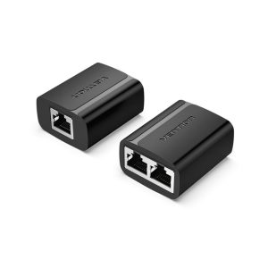 Vention RJ45 Splitter Adapter – Black (PVC Type)