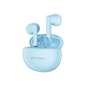 Vention Elf E06 True Wireless Bluetooth Earbuds – Blue (NBKSO), Touch Control, Noise Reduction, Long Battery Life