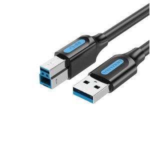 Vention USB 3.0 A Male to A Male Cable 1.5M Black – High-Speed Data Transfer