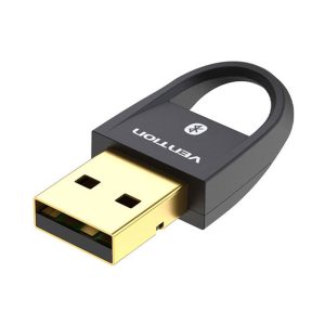 Vention USB Bluetooth 5.0 Adapter Black – High-Speed Wireless Connectivity