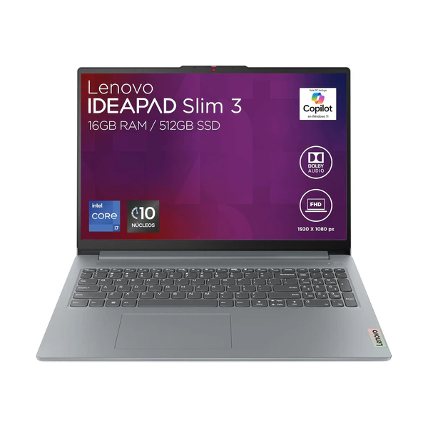 Lenovo IdeaPad Slim 3 14″ Laptop – Core i7-13620H, 16GB RAM, 512GB SSD, High Performance Notebook