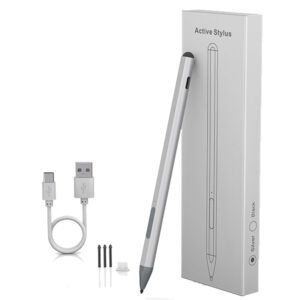 Stylus Pen for Surface – USB-C Rechargeable | 4096 Pressure Levels | Tilt Function | Palm Rejection | Compatible with Surface Devices