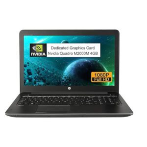 HP ZBook 15 G3 Mobile Workstation – 15.6" FHD Display, 6th Gen Intel Core i7, 16GB RAM, 512GB SSD, 2GB NVIDIA Quadro M1000M