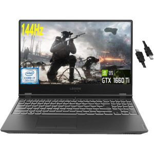 Lenovo Legion 5 – 15.6" FHD Gaming Laptop, 9th Gen Intel Core i7-9750H, 16GB RAM, 512GB SSD, NVIDIA GeForce GTX 1660 Ti 6GB Graphics