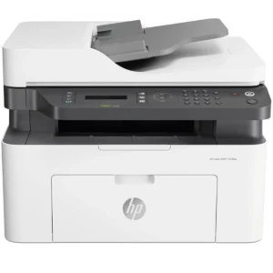 HP Laser MFP 137fnw Wireless Mono All-in-One Laser Printer – Print, Copy, Scan, Fax with ADF & Network Connectivity