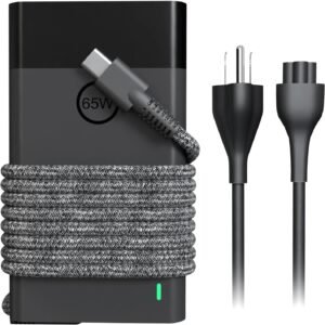 65W Laptop Charger Fits for HP Laptop Charger USB C Computer Replacement, Envy x360/Elitebook x360/Spectre x360/Elite x2/Pavilion/Zbook/ProBook, Fast Type C Chromebook Power Cord Adapter