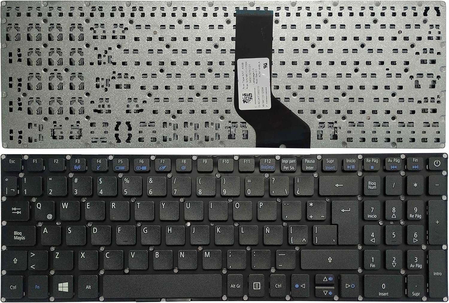 Acer Aspire E5-573 E5-573T E5-573G E5-573TG E5-523 E5-523G E5-774 E5-774G E5-752G E5-773 Keyboard