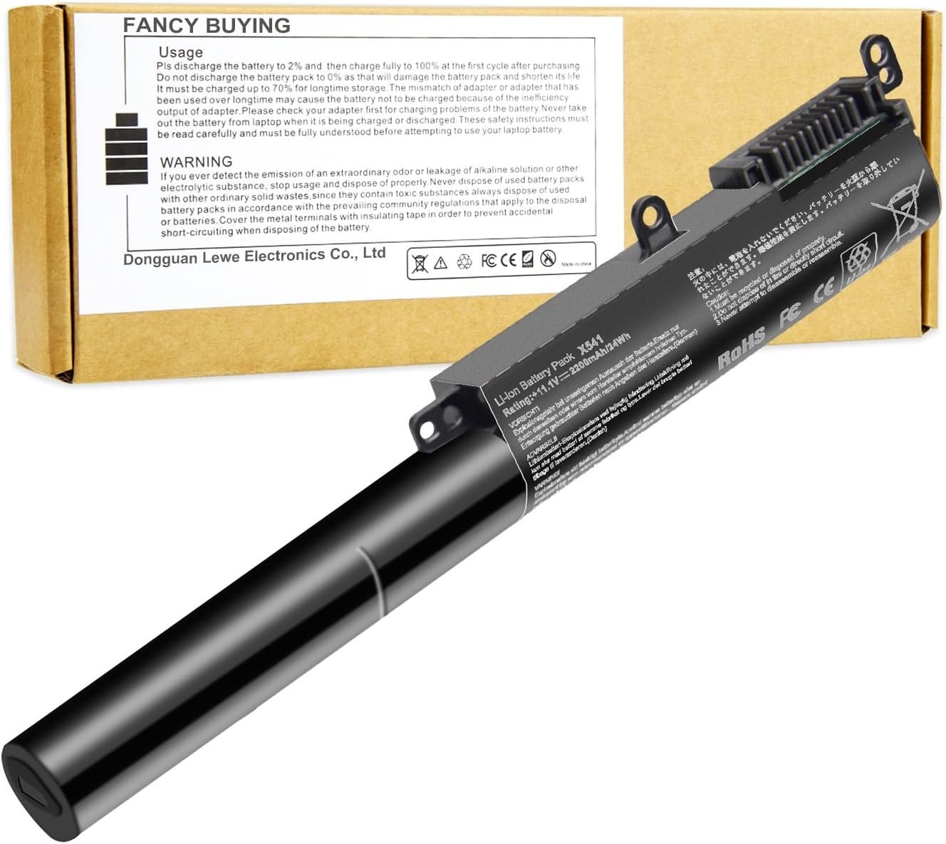 Battery Asus X541 X541S x541N X541NA X541U X541UA X541SA X541SC X541UV X541SC R541N A31N1601 Battery