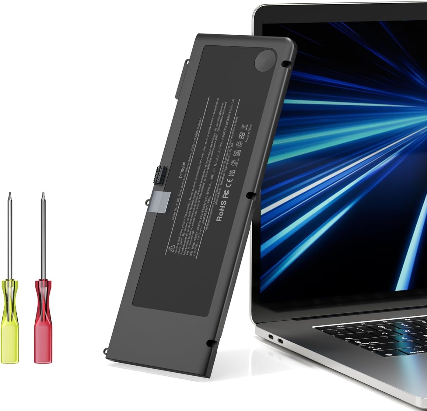 Battery for MacBook Pro 15 Inch A1286 Early 2011 Late 2011 Mid 2012 Laptop Battery Model A1382 Battery