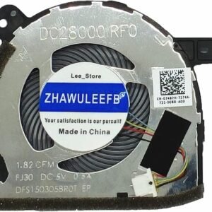 Dell Latitude 5290 Laptop CPU Cooling Fan Replacement Internal Fan
