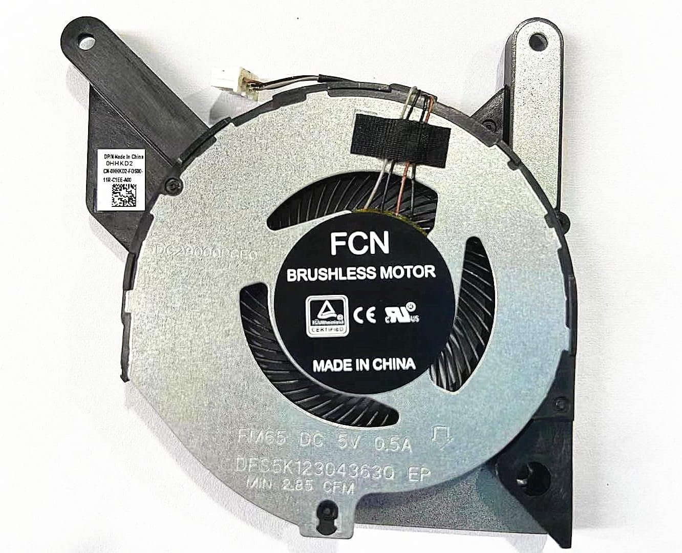 Dell Latitude 5410 CPU Cooling Fan Replacement 09GX08 0GWMVN