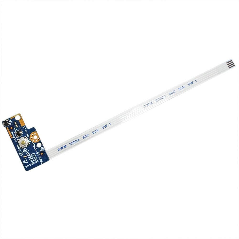 HP 15-G Power Button On/Off Switch Board