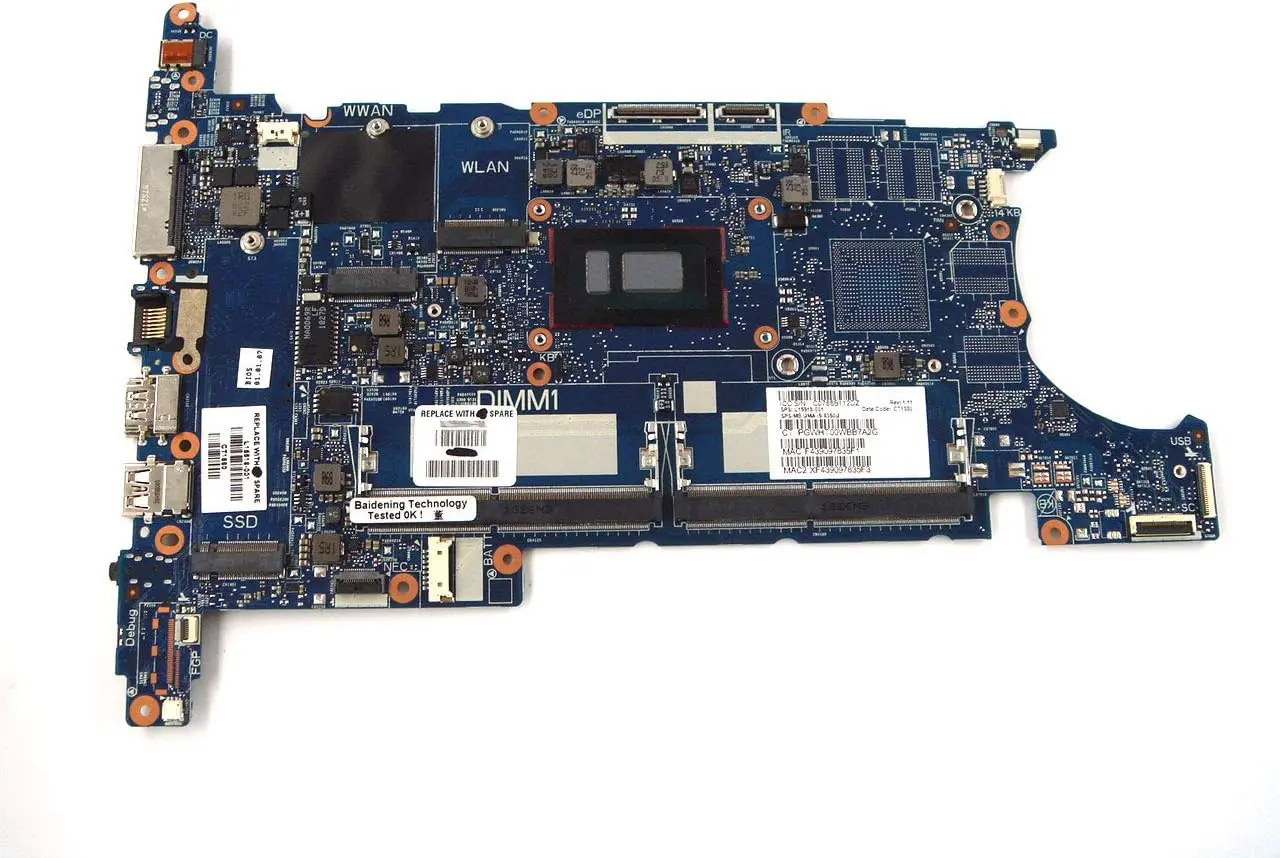 HP 840 G5 Laptop Motherboard