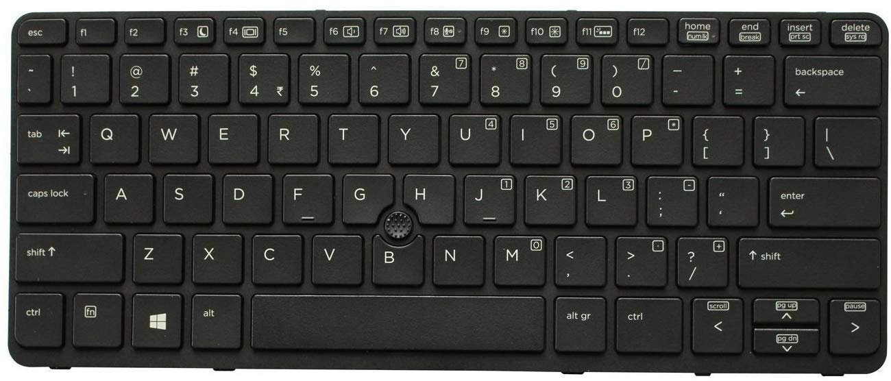 HP EliteBook 820 G1 820 G2 Backlight Laptop Replacement Keyboard