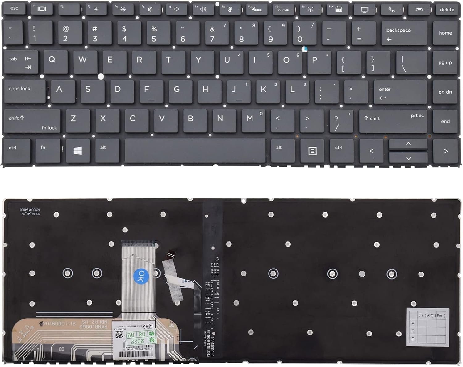 HP Elitebook 1040 G4 1050 G1 and EliteBook X360 1040 G5 1040 G6 Series Laptop Keyboard