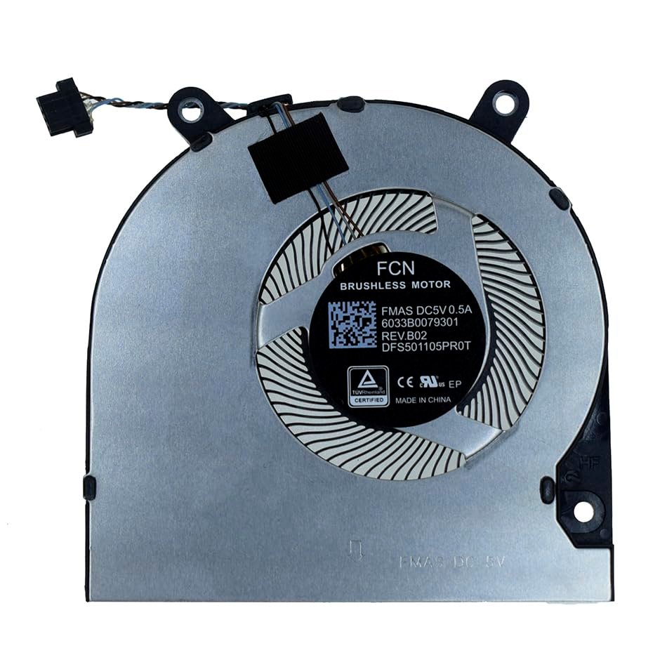 HP Pavilion x360 14-DW Laptop CPU Cooling Fan Replacement
