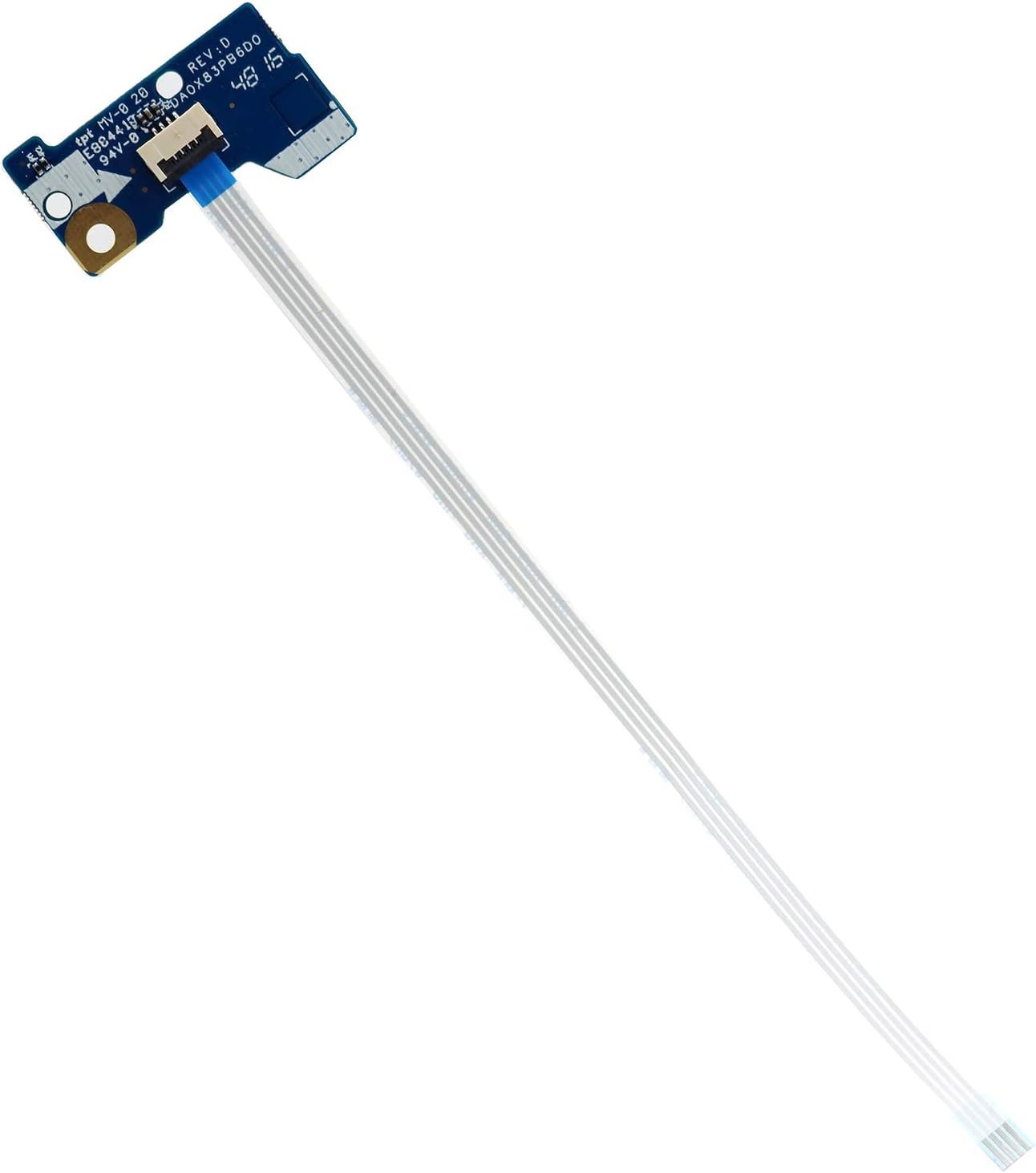 HP ProBook 430 / 440 / 450 / 455 / 470 G4 & G5 Power Button Board with Flex Cable – Power Switch (905754-001 / DA0X83PB6D0