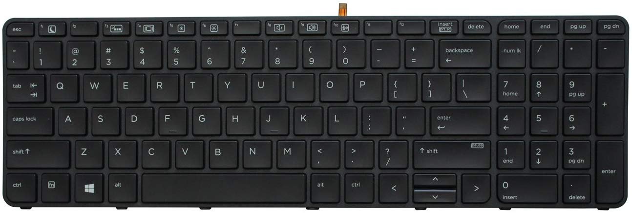 HP ProBook 450 G3 450 G4 455 G3 455 G4 470 G3 470 G4 Backlit Laptop Keyboard