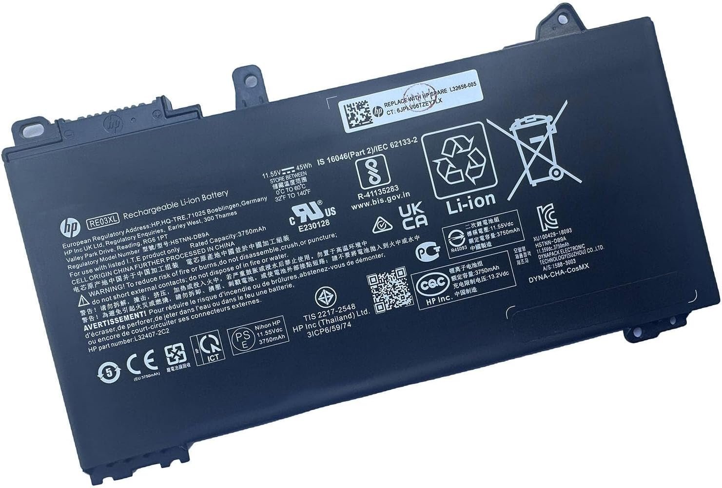 HP RE03XL Laptop Battery For HP ProBook 430 G6 440 G6 445 G6 450 G6 455R G6 430 G7 440 G7 445 G7 450 G7 Laptop Battery