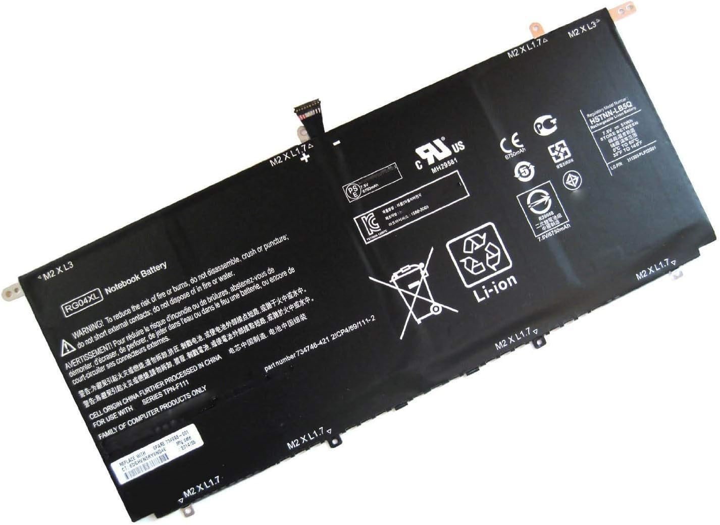 HP RG04XL Battery for HP Spectre 13-3000 Series Laptop Battery