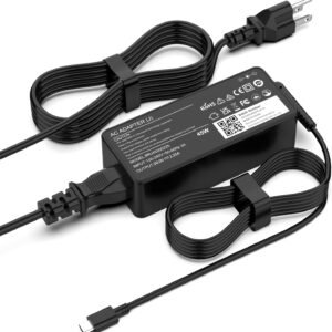 HP USB-C Laptop Charger 45W/65W Type-C Power Adapter Charger
