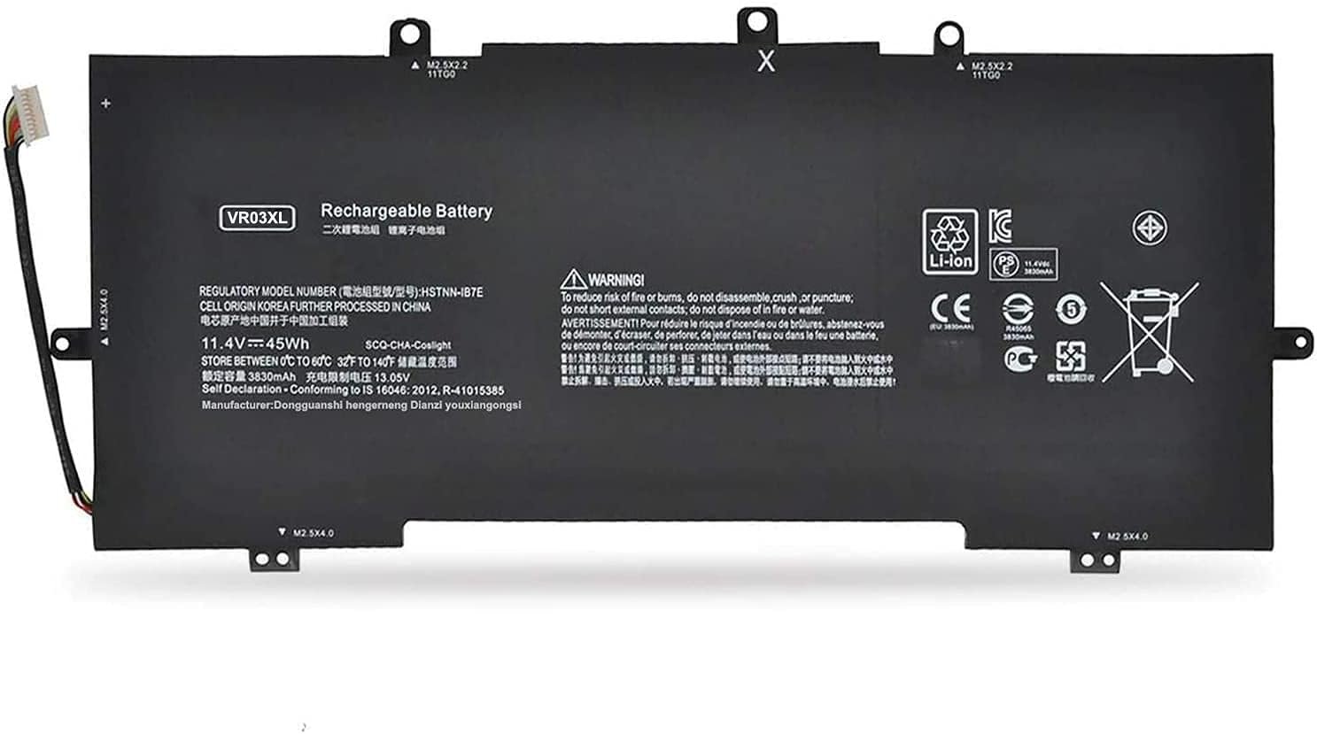 HP VR03XL Battery for HP Envy 13-D Series Laptop Battery