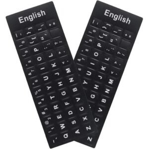 Laptop Keyboard Stickers English Layout Universal