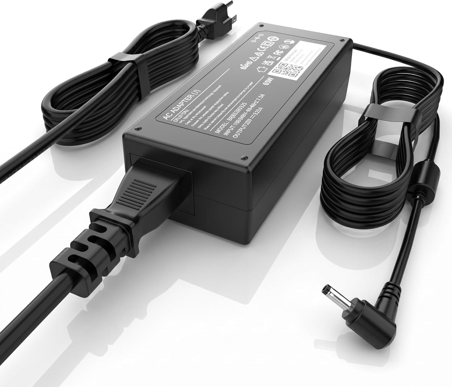 Lenovo Laptop Charger for IdeaPad 1, 3, 5, Flex 4/5/6, S145, S340, S540, 110, 310, 320, 330, 520, 530, Yoga 510/710/720 65W Adapter