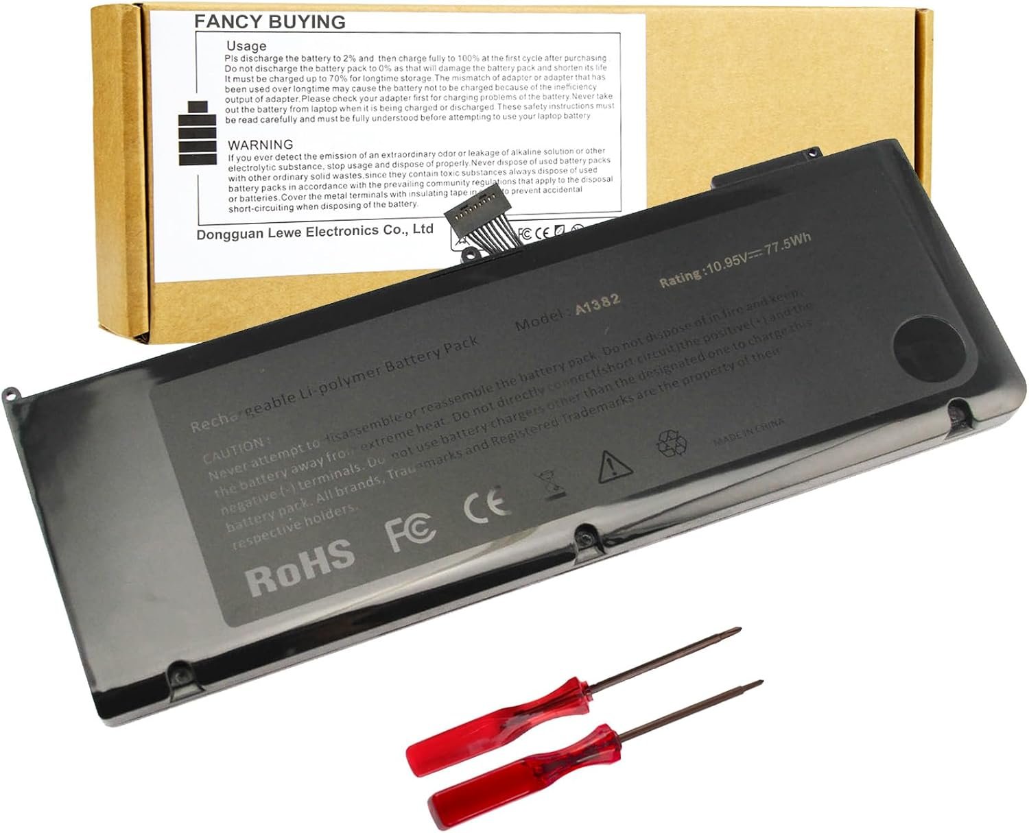Lenovo MacBook Pro A1382 / A1286 Battery (15" Unibody)