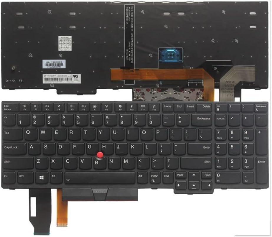 Lenovo ThinkPad E580 E585 L580 E590 E595 L590 T590 P15S P52 P72 P53 P73 P53 P52 T15 Laptop Keyboard Replacement