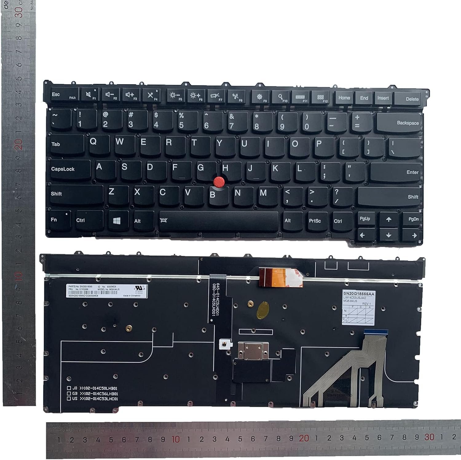 Lenovo ThinkPad X1 Carbon 2013 Laptop Keyboard Replacement US Layout