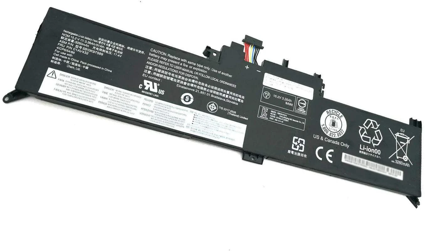 Lenovo ThinkPad Yoga 260 Battery (01AV432 / SB10K97589)