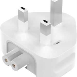 MacBook Power Adapter UK Top Plug (AC Wall Plug Head Replacement)
