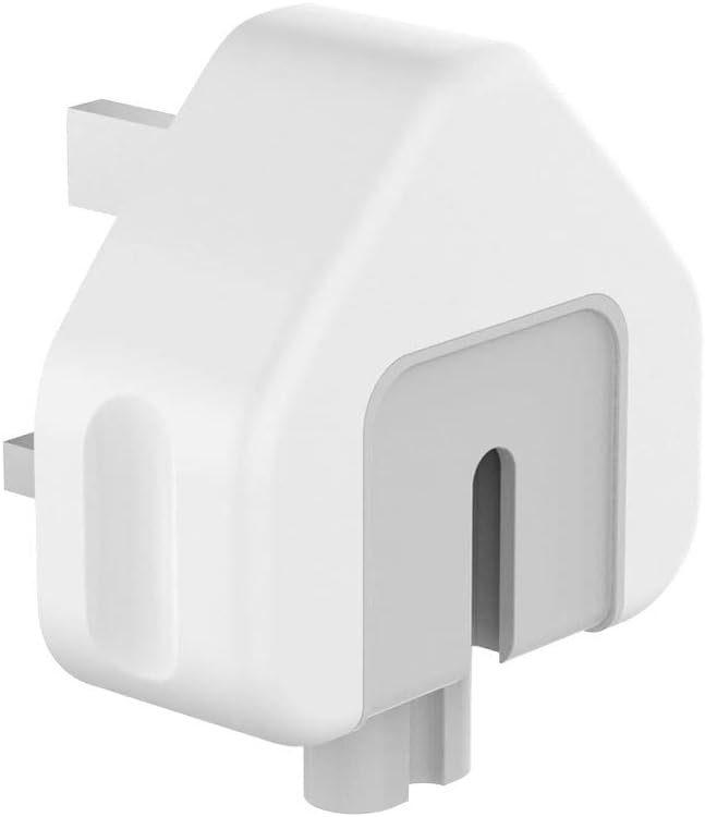 MacBook Power Adapter UK Top Plug (AC Wall Plug Head Replacement)