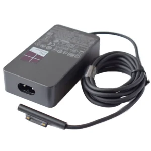 Microsoft Surface 15V 4A 65W Original Genuine Power Adapter Charger for Surface Book 1 Surface Laptop 3 2 1 Surface Pro X 7 6 5 4 3 Surface Go Tablet Microsoft 1706 1800 1735 1736
