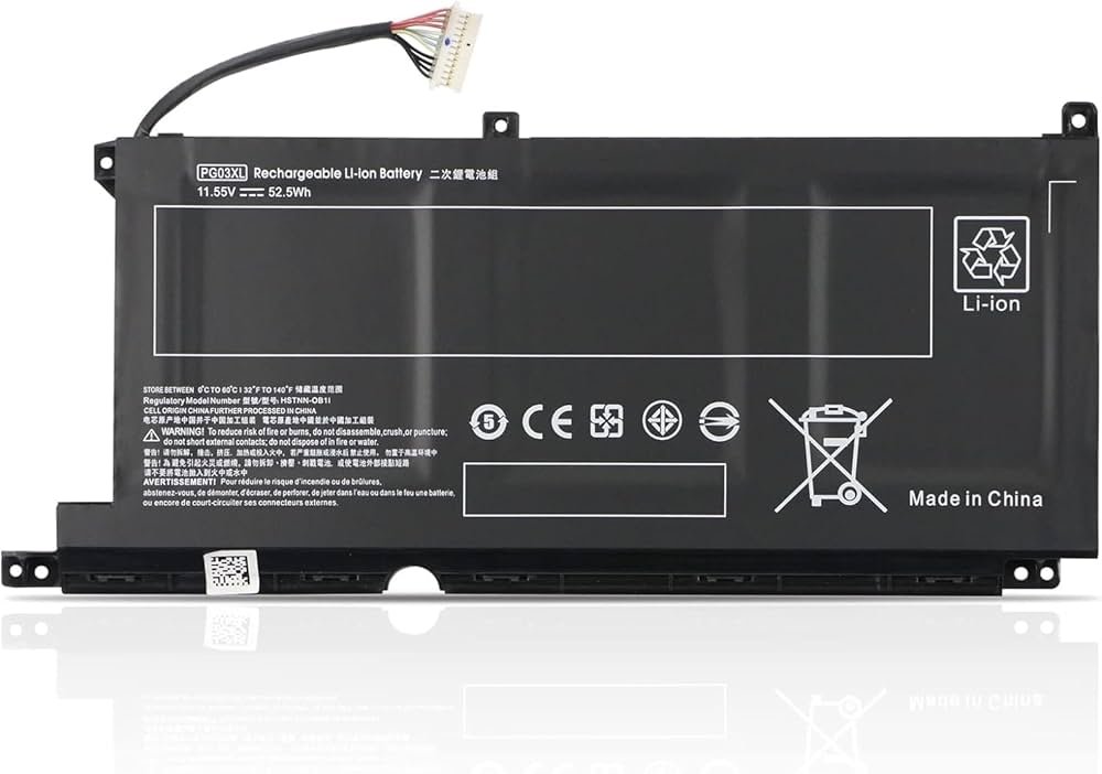 PG03XL Battery for HP Pavilion Gaming 15-DK 15T-DK 15-EC Laptop