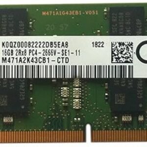 Samsung 16GB DDR4 Laptop RAM 260-Pin PC4-21300 2666MHz SODIMM Memory Module – Notebook Memory Upgrade