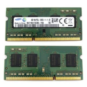 Samsung 4GB DDR3 Laptop RAM 204-Pin PC3 SODIMM Memory Module – Notebook RAM Upgrade
